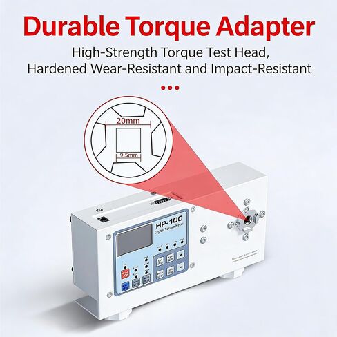 Digital Torque Meter for Bottles, Portable Torsion Cap Gauge, Adjustable 10-160mm Diameter, 3 Unit Conversion (N.m/Lbf.in/Kgf.cm), with Peak/Real Time Modes in Kuwait