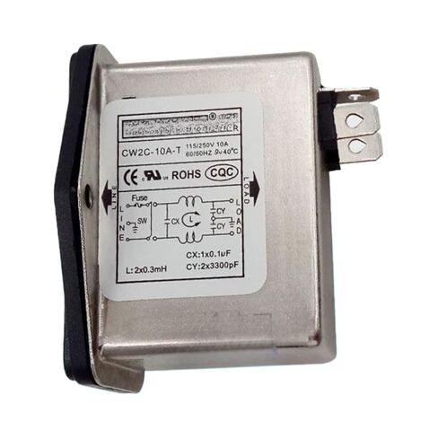 فلتر CW1D 220V 1A3A6A10A(CW2C-10A-T مفتاح أسود) in Kuwait