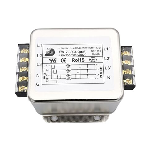 Filter Three-Phase 380V(CW12C-6A-S) in Saudi Arabia