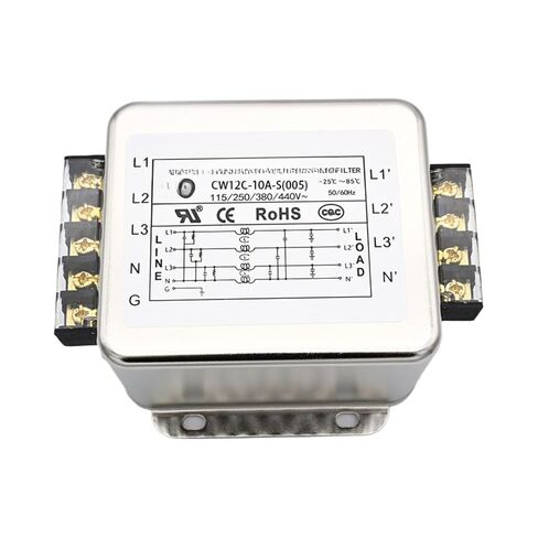 Filter Three-Phase 380V(CW12C-6A-S) in Saudi Arabia