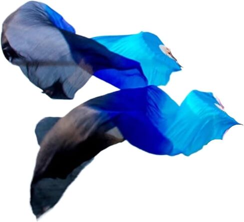 Belly Dance Fan Women Belly Dance Fan Veil Handmade Silk Belly Dance Fan 150/180 Cm Long Belly Dance Accessories On The Stage for Dancing in Kuwait