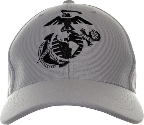 U.S. Marine Corps Performance Baseball Cap, Grey, Adjustable Fit, Military Style in Kuwait