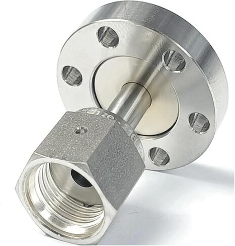 CF16 To 1/4" VCO Female Male Coupler Adater SUS316L Stainless Steel Pipe Fitting Connector Water Gas Oil(CF16 To 1 2 VCO F) in Kuwait