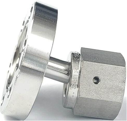 CF16 To 1/4" VCO Female Male Coupler Adater SUS316L Stainless Steel Pipe Fitting Connector Water Gas Oil(CF16 To 1 2 VCO F) in Kuwait