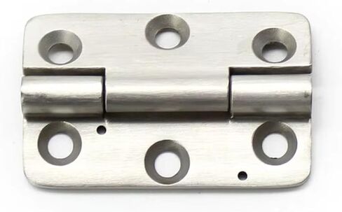 304 Stainless Steel Folding Flat Heavy-Duty Door Hinge Load-Bearing Pivot 1Pcs in Saudi Arabia