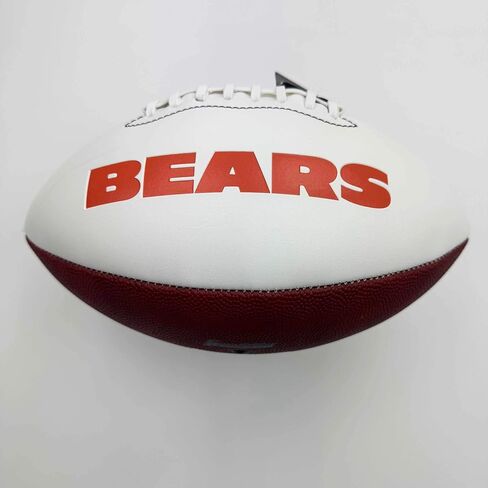 Autographed/Signed Devin Hester Chicago Bears Full Size F/S White Panel Logo Football JSA COA in Kuwait