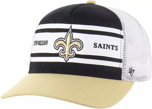 47 Men's Super Stripe Hitch Trucker Snapback Cap - NFL Mesh Pinched Crown Hat in Kuwait