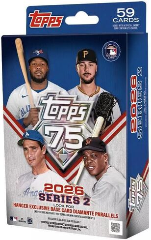 2026 Topps MLB Series 2 Baseball Trading Card Hanger Pack in Kuwait