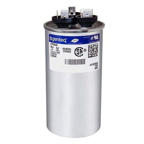 GE Genteq Dual Run Capacitor Round 30/4 uf MFD 370 Volt VAC Z97F9836 97F9836 in Kuwait