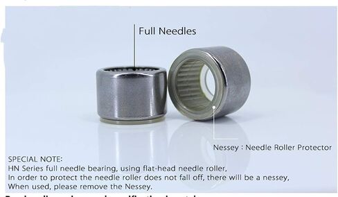 Needle Roller Bearings HN1816 Bearing 182416 mm Full Complement Drawn Cup with Open Ends in Saudi Arabia