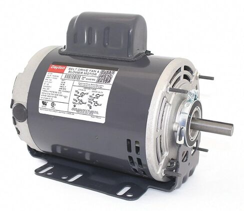 Capacitor-Start Belt Drive Motor, 3/4 HP, 56 Frame, 115/208-230V AC Voltage, 1,725 Nameplate RPM - 1 Each in Kuwait