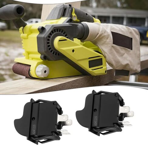 ECSiNG 2 قطعة SW7A منشار طاولة مفتاح تشغيل وإيقاف 12A/20A 250V متوافق مع Delta 489105-00 متوافق مع Ryobi in Kuwait