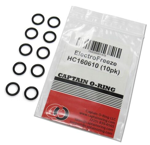 Captain O-Ring - Replacement Electro Freeze 160610 / HC160610 O-Rings (10 Pack) in Kuwait