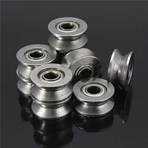 10 قطعة 624VV V الأخدود مختومة الكرات Vgroove 4x13x6 مللي متر 1.5 مللي متر عميق in Kuwait