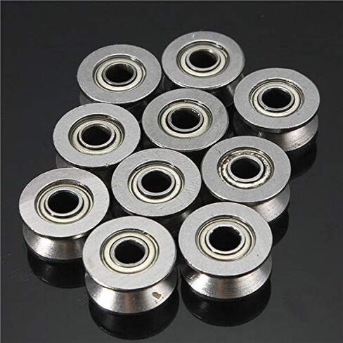 10 قطعة 624VV V الأخدود مختومة الكرات Vgroove 4x13x6 مللي متر 1.5 مللي متر عميق in Kuwait