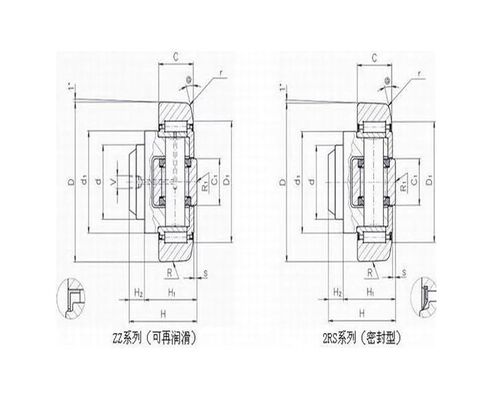 MR0027 CRF107.7 محمل أسطواني للدعم المركب in Kuwait