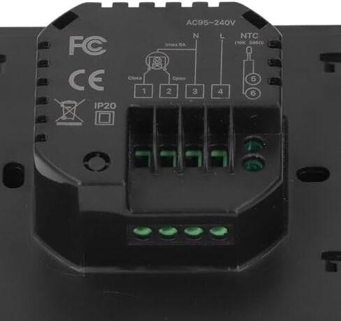 وحدة تحكم في درجة الحرارة الذكية بتقنية WiFi، زر قابل للبرمجة أسبوعيًا/تطبيق جوال/صوت متوافق مع تطبيق Tuya - لغلاية المياه/الغاز 3A in Kuwait
