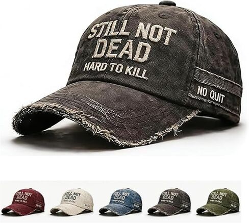 Not Dead Yet Hat Men DD-214 Hats Embroidered Vintage Veteran Baseball Cap Adjustable Baseball Hat for Veterans Gift in Kuwait