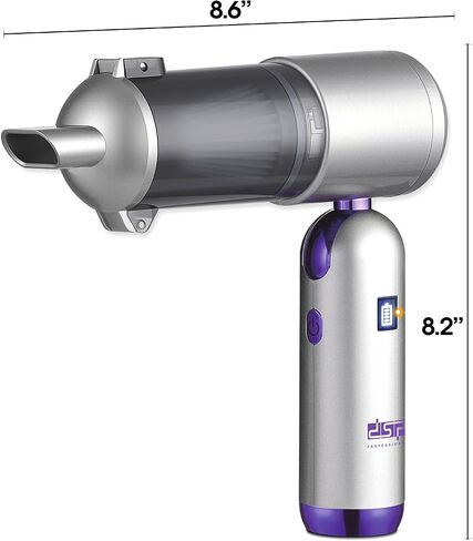 DSP 11 in 1 Cordless Car Vacuum Cleaner for Car Home Keyboard Cleaning | 3 speeds,blow function, foldable handle, battery display, storage bag,easy dust removal in Kuwait