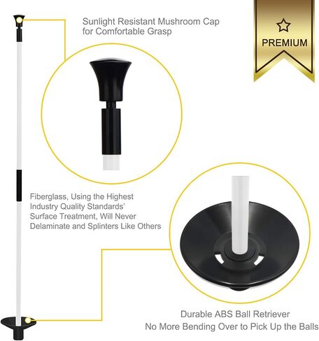 KINGTOP Mini Golf Flagstick with RGB Hole Light, Practice Putting Green Flags for Yard, Golf Pin Flag Hole Cup Set, Light Up Night Golf Party, 4-Pack in Kuwait