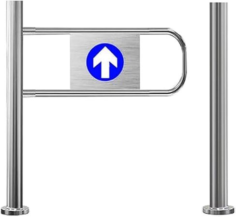 Automatic Rebound One-Way Entrance Swing Gate, Zero Power Safety Door for Commercial Spaces in Kuwait