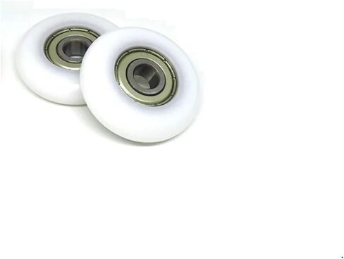 4 Pieces 8mm Inner Diameter 40mm Diameter Rowing Machine seat Rollers 8x40x10mm BSR62840-10 POM Coated Round Rowing Wheel Ball Pulley in Kuwait