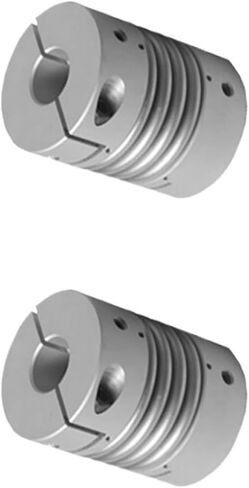 1pcs 40mm Diameter 62mm Length 6mm 7mm 8mm 9mm 10mm 15mm 16mm to 20mm Bore Motor Encoder Shaft Coupler Flexible Metal Bellow Coupling(15x16) in Saudi Arabia