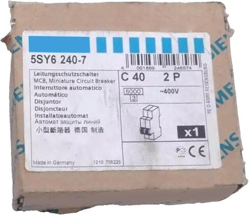 5SY6240-7 New and Sealed in Box 5SY62407 1 Year Warranty in Saudi Arabia