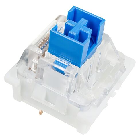 OUTEMU Blue Switches,109-Pack 3 Pin Clicky Tactile/RGB/Dustproof Switches, Cherry MX Compatible for Mechanical Keyboard in Kuwait
