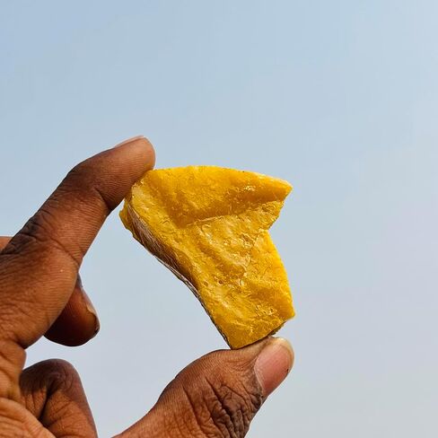 401.15 Ct Uncut Natural Yellow Sapphire CERTIFIED Rough Gemstone Free Delivery in Kuwait