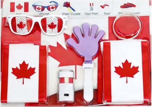 Soccer Fan Gear Set, Soccer Accessory Set, 2026 6 Piece Game Day Kit in Kuwait
