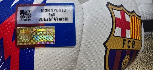 Icon Sports Compatible with FC Barcelona Kaleidoscope Size 5 Soccer Ball in Kuwait