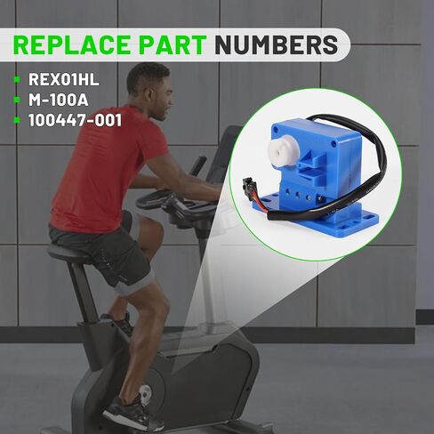 LEAPTREND REX01HL شداد فرامل محرك سيرفو مناسب للحياة واللياقة البدنية C1 X1 X3 X5/Pacemaster فضي XT/Octane Q35 Q37 XR6 e ce ci Bike بيضاوي الشكل، استبدال محرك التوتر (أزرق) 100447-001 in Kuwait