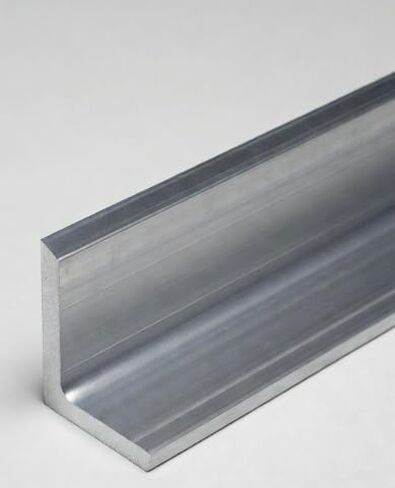 6061 Aluminum Angle, 1/8 Inch Thick x 1-1/4 Inch Legs x 4 Foot Long - 6061-T6 Aluminum Angle Stock, Mill Finish in Kuwait