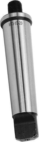 Generic مثقاب تشاك أربور MT3-1/2-20 محول مورس مستدق MT3 مورس مستدق 3MT عرقوب 1/2in-20 ملولب مقوى بهيكل من الصلب المنغنيز للتنصت على آلات طحن الحفر in Kuwait