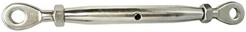 Prolinemax 1/4'' Marine Stainless Steel Closed Body Turnbuckle Eye Eye Rig 300 Lbs in Kuwait