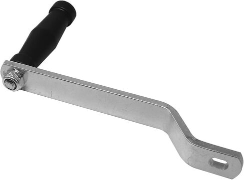Silver Trailer Winch Handle Steel Crank Comfort Grip Deck Hardware Suitable for Most Vessels in Kuwait