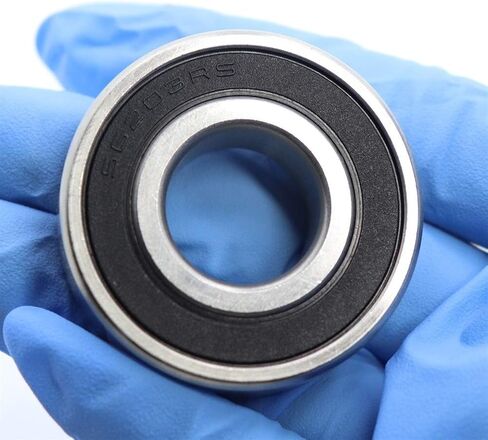 Power Transmission Products 10PCS S6203RS Bearing 17x40x12mm ABEC-3 440C Stainless Steel Ball Bearings 6203 Deep Groove S 6203RS in Kuwait