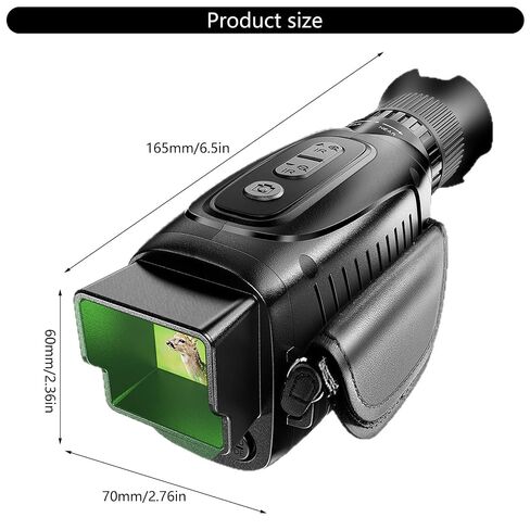 Multifunctional Thermal Imaging Camera Video Digital Day Night Use Gear Camping Essential Gift Day and Night Use Thermal Camera in Kuwait