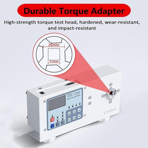 مقياس عزم الدوران الرقمي لأغطية الزجاجات، مفتاح عزم الدوران LCD، قطر التثبيت 10-160 مم، أداة مفك دقيقة للمفكات الكهربائية والهوائية HP300 in Kuwait