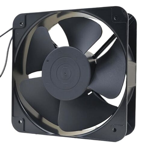 P2207HBL AC220 / 240V 0.3 / 0.46A 50/60 هرتز 205x205x72mm مروحة تبريد بسلكين in Kuwait
