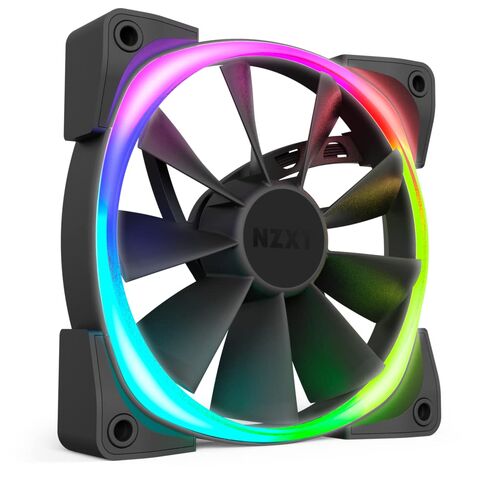 NZXT AER RGB 2 Black - 140 مم - RGB LED - محمل ديناميكي سائل - مروحة PWM لـ Hue 2 - فردية in Kuwait