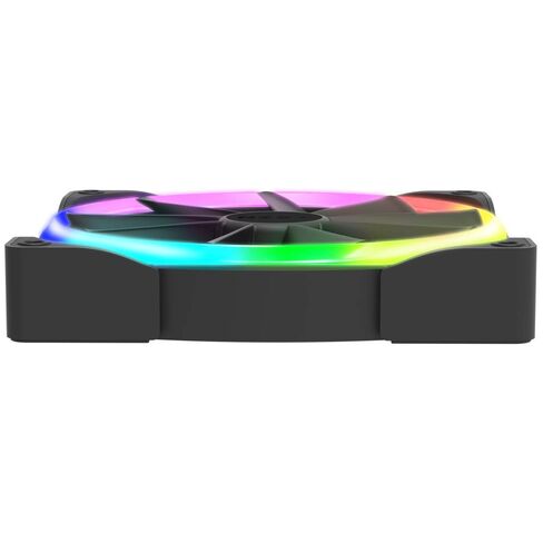 NZXT AER RGB 2 Black - 140 مم - RGB LED - محمل ديناميكي سائل - مروحة PWM لـ Hue 2 - فردية in Kuwait