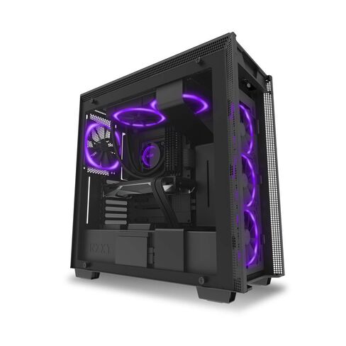 NZXT AER RGB 2 Black - 140 مم - RGB LED - محمل ديناميكي سائل - مروحة PWM لـ Hue 2 - فردية in Kuwait
