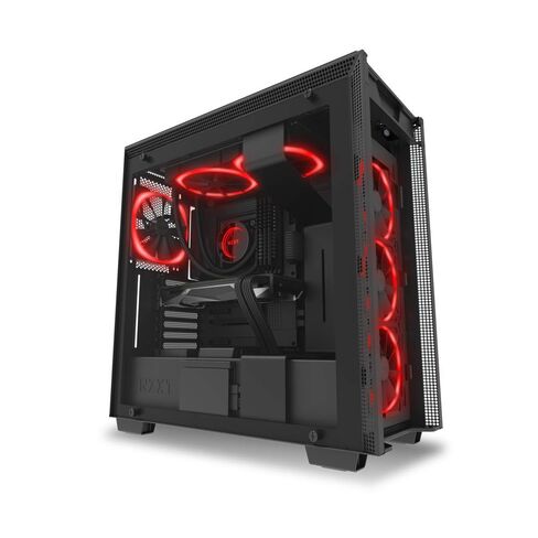 NZXT AER RGB 2 Black - 140 مم - RGB LED - محمل ديناميكي سائل - مروحة PWM لـ Hue 2 - فردية in Kuwait