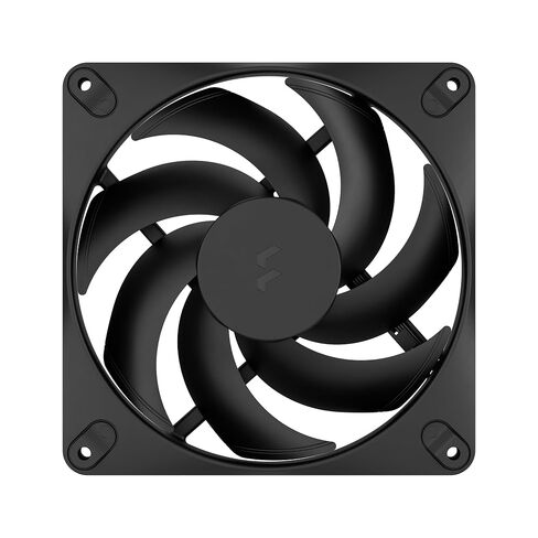 Fractal Design Dynamic 3 14 Black 140mm PWM Fan | Swept Blade Design, Daisy-Chainable Cable, Rifle Bearing in Saudi Arabia
