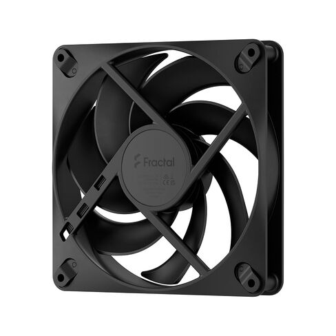 Fractal Design Dynamic 3 14 Black 140mm PWM Fan | Swept Blade Design, Daisy-Chainable Cable, Rifle Bearing in Saudi Arabia