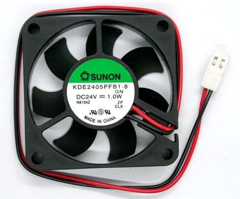 KDE2405PFB1-8 50x50x10 مللي متر DC24V 1 واط 5 سنتيمتر 2 سلك مروحة التبريد in Kuwait