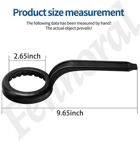 Fennoral Wrench for 70mm Lids Compatible with Rieke Caps Used On 5 & 6 Gallon Water Storage Containers, Fits Many Typical Glass Bottle in Kuwait