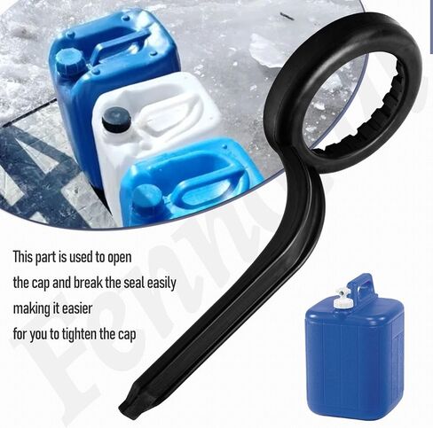 Fennoral Wrench for 70mm Lids Compatible with Rieke Caps Used On 5 & 6 Gallon Water Storage Containers, Fits Many Typical Glass Bottle in Kuwait